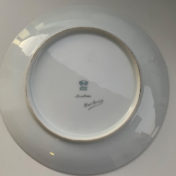 Vintage Bone China Rose plate - Picture 3 of 3